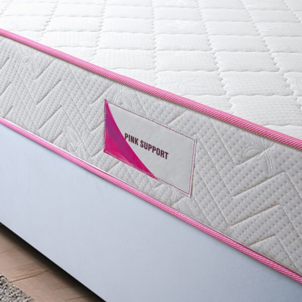 Pink Support Tight Top Medical Spring Mattress - Image 2